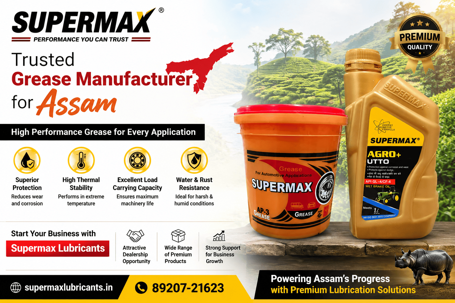 Grease Manufacturer for Assam