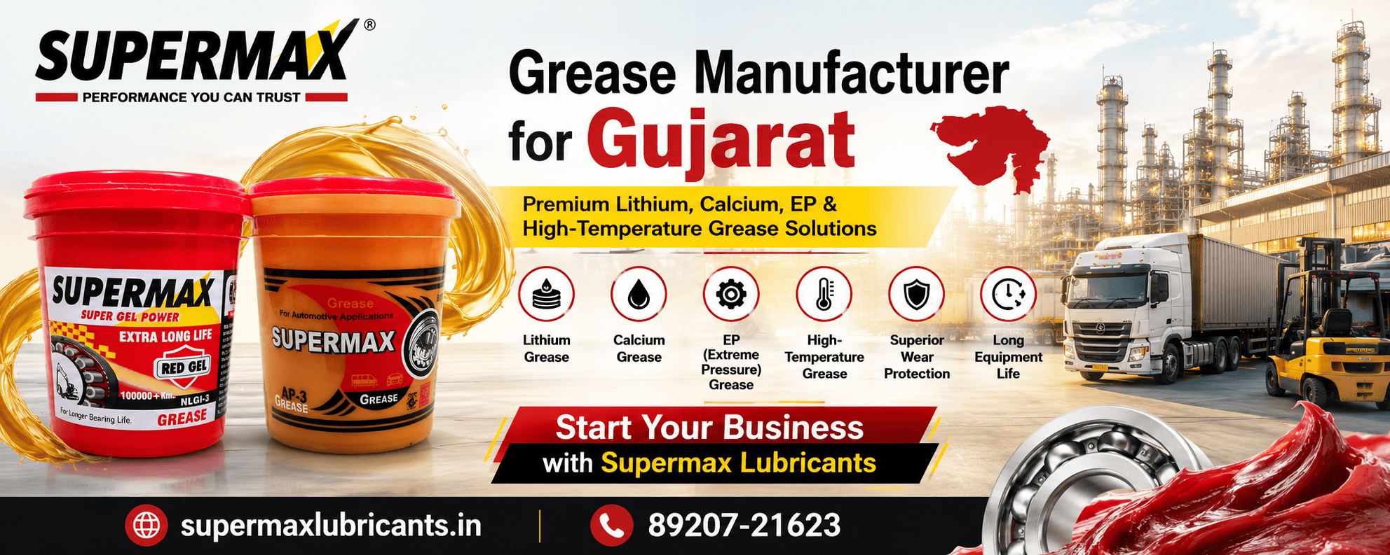 Grease Manufacturer for Gujarat