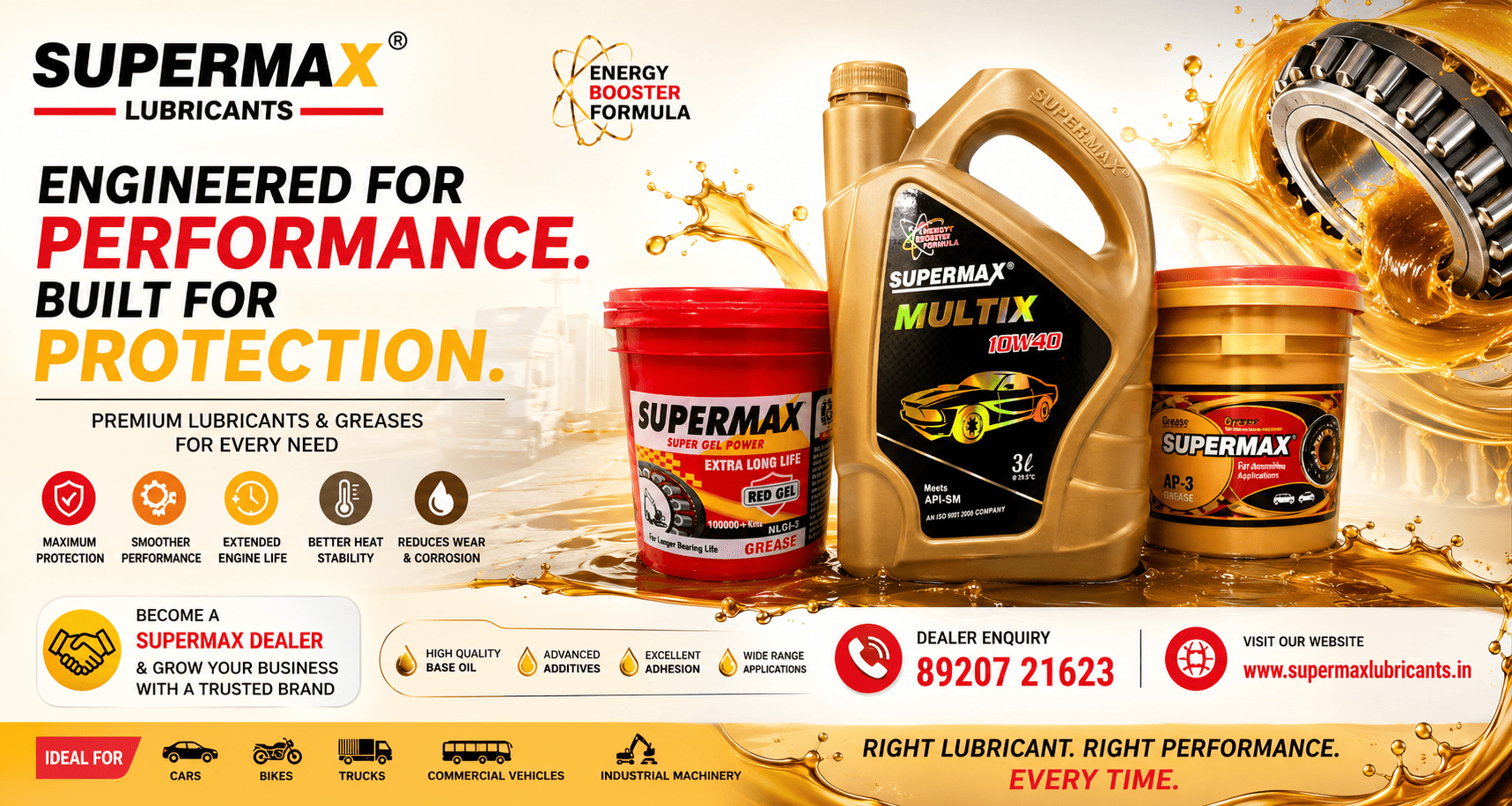 Grease Manufacturer for Tamil Nadu – Supermax Lubricants