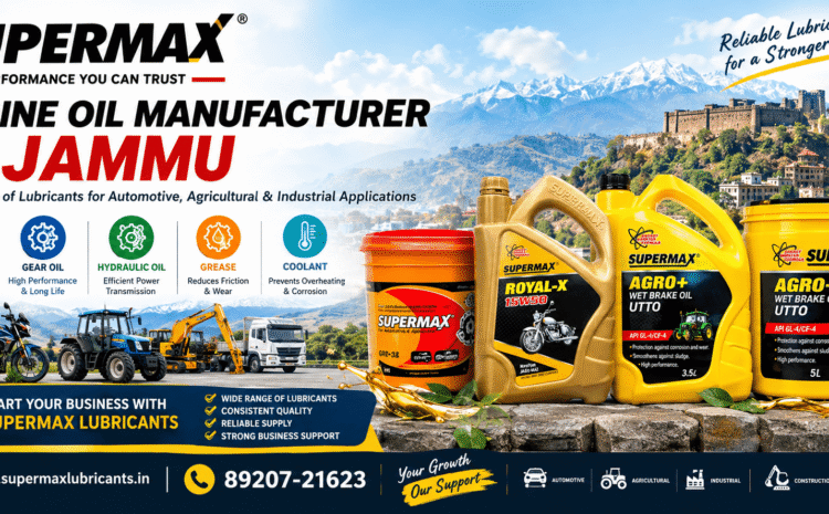 Engine Oil Manufacturer for Jammu – Supermax Lubricants