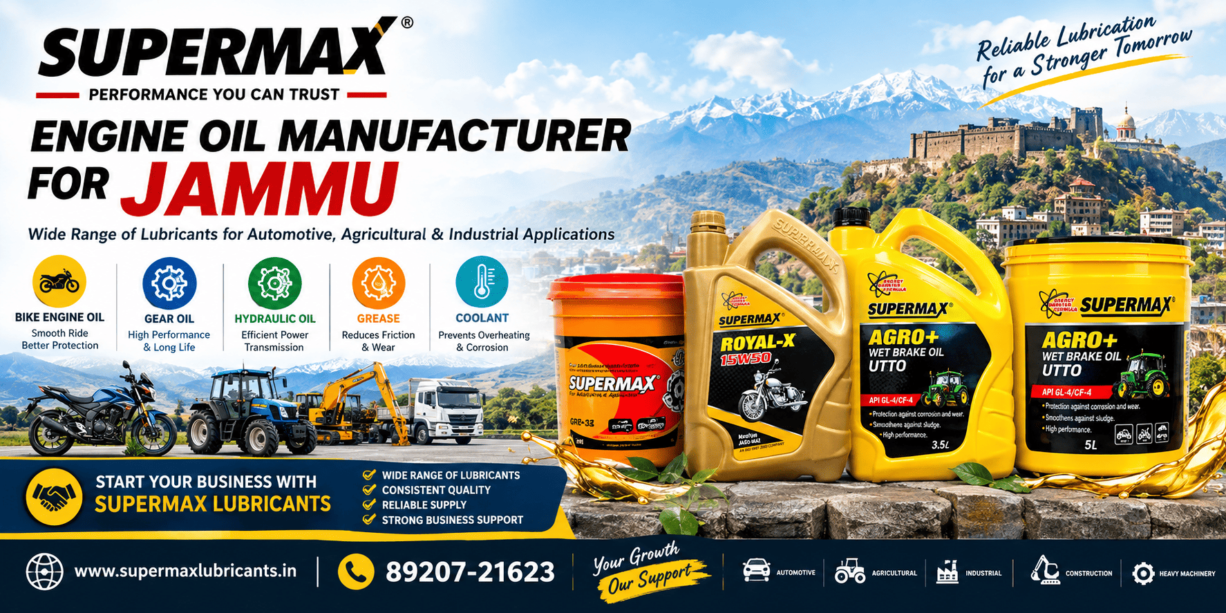 Engine Oil Manufacturer for Jammu