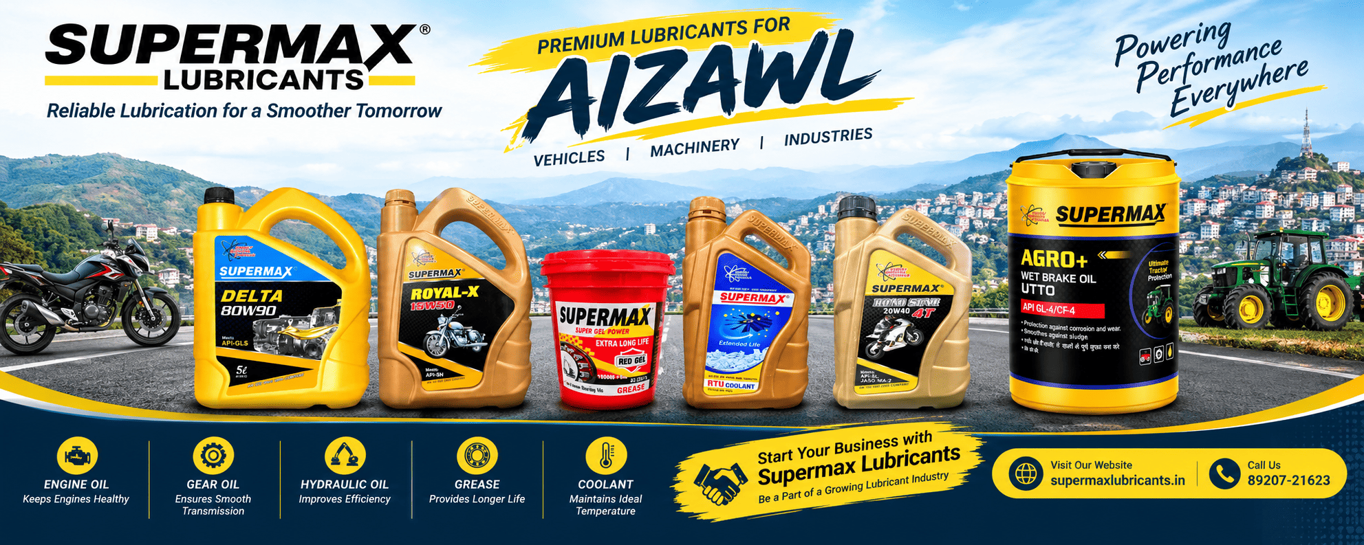 Engine Oil Manufacturer for Aizawl