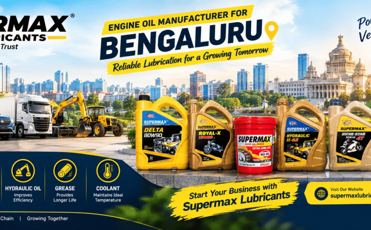 Engine Oil Manufacturer for Bengaluru - Supermax Lubricants