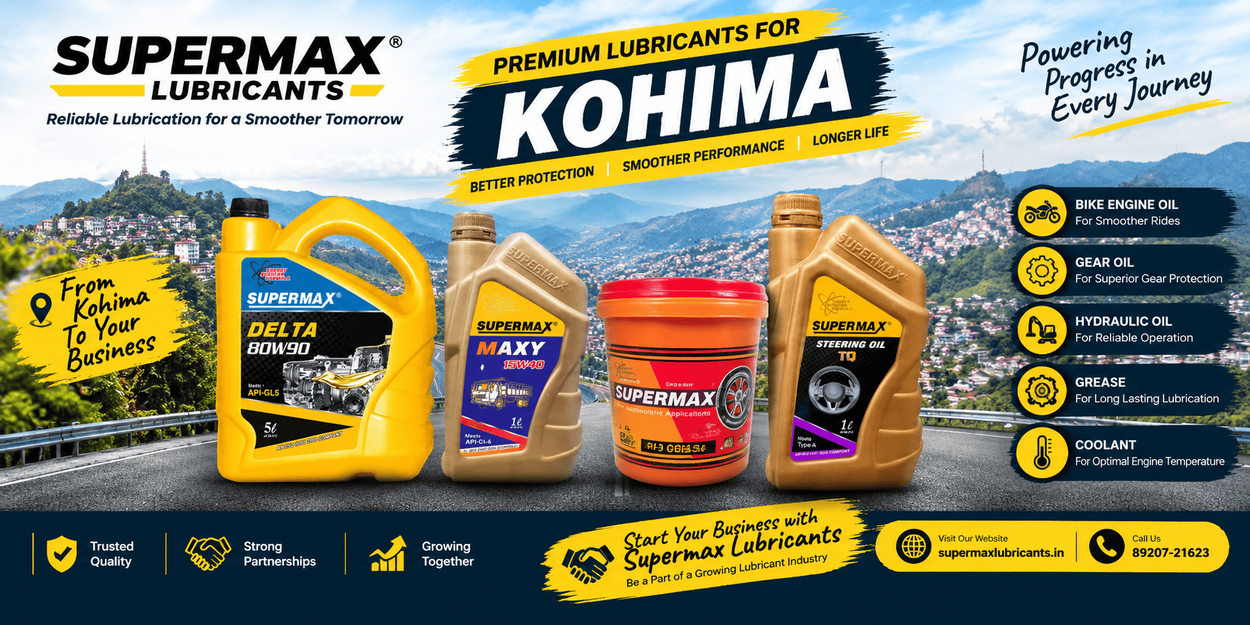 Engine Oil Manufacturer for Kohima